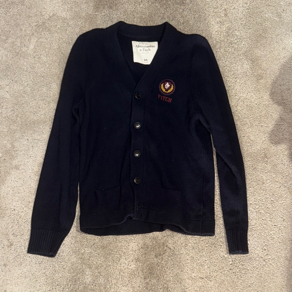 Y2K Abercrombie Preppy Cardigan